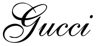 gucci shoes with gucci written on the back in cursive|gucci logos and serials.